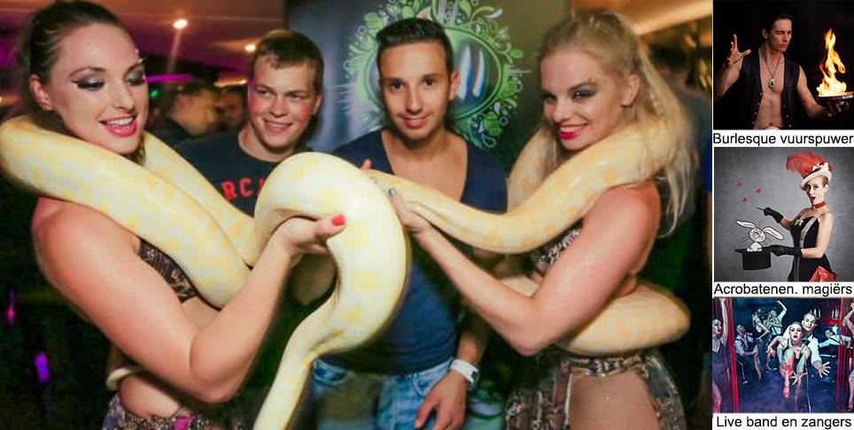 Burlesque thema feest